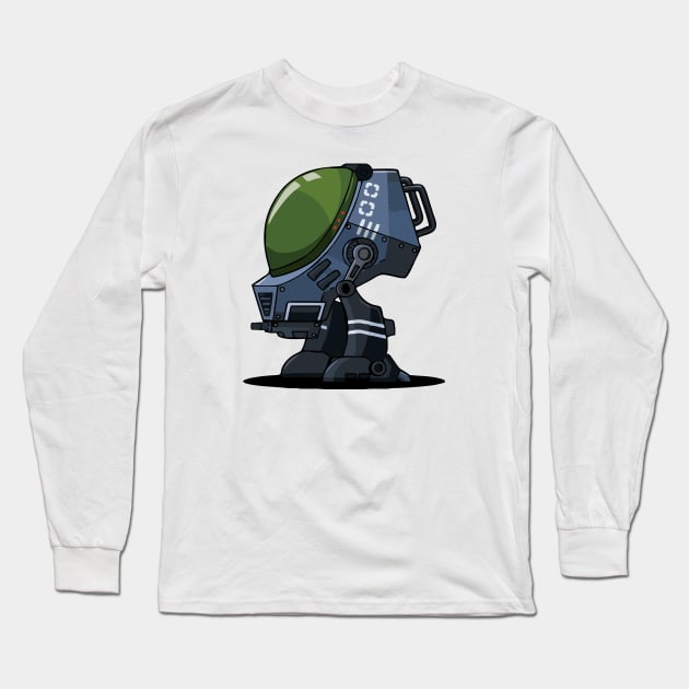 War Robots Long Sleeve T-Shirt by Maskumambang